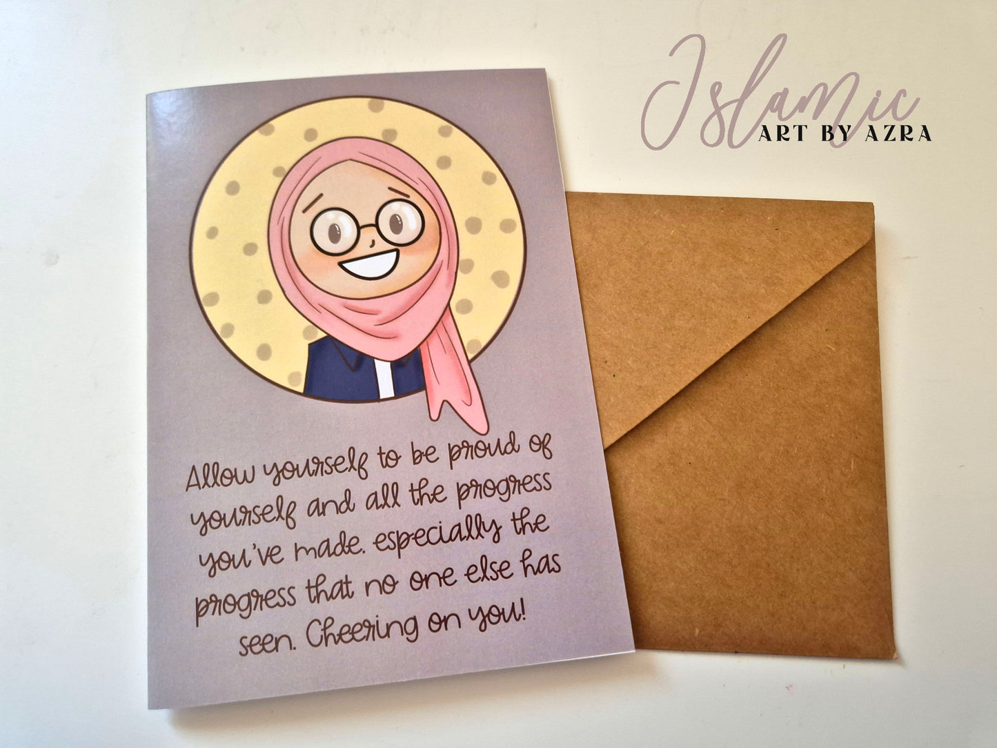 BE PROUD OF YOURSELF