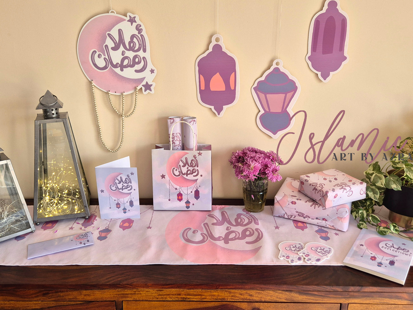 LANTERNS WALL HANGING DECOR