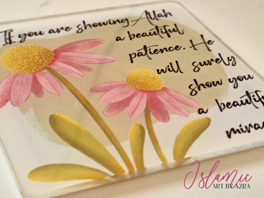 Beautiful Patience - Beautiful Miracle Acrylic Magnet