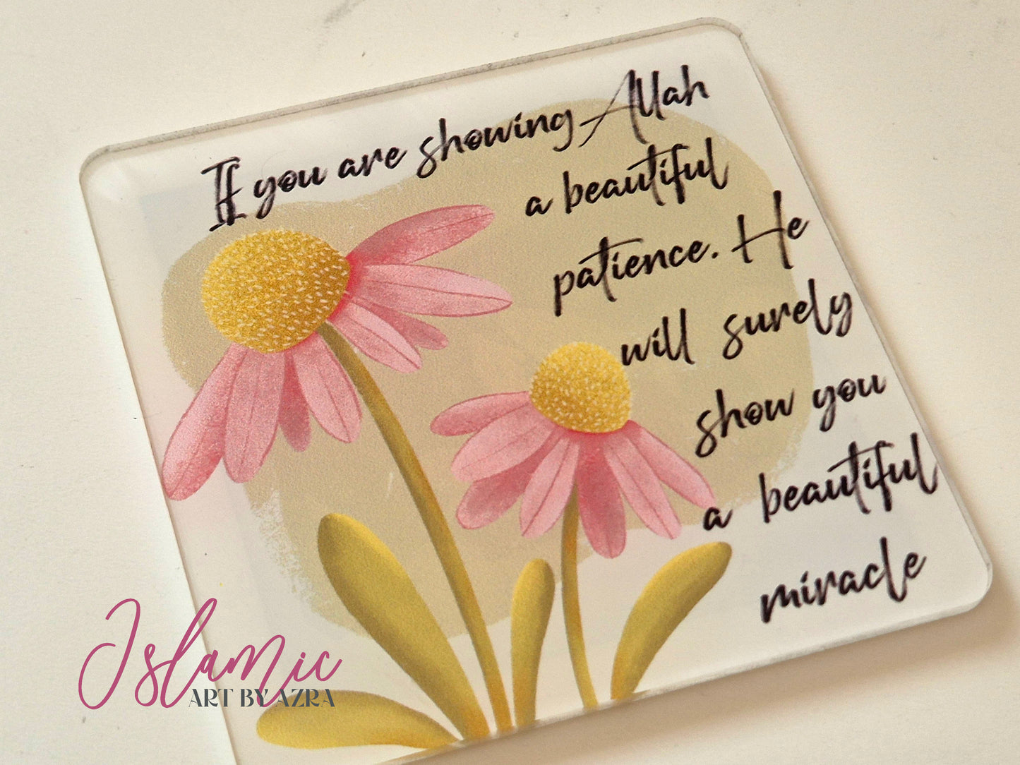 Beautiful Patience - Beautiful Miracle Acrylic Magnet