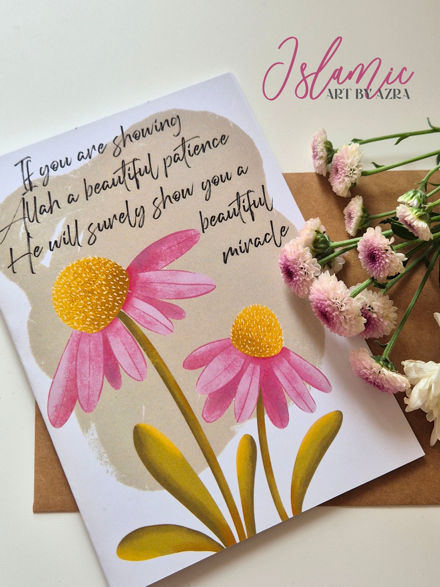 Beautiful Patience - Beautiful Miracle Greeting Card