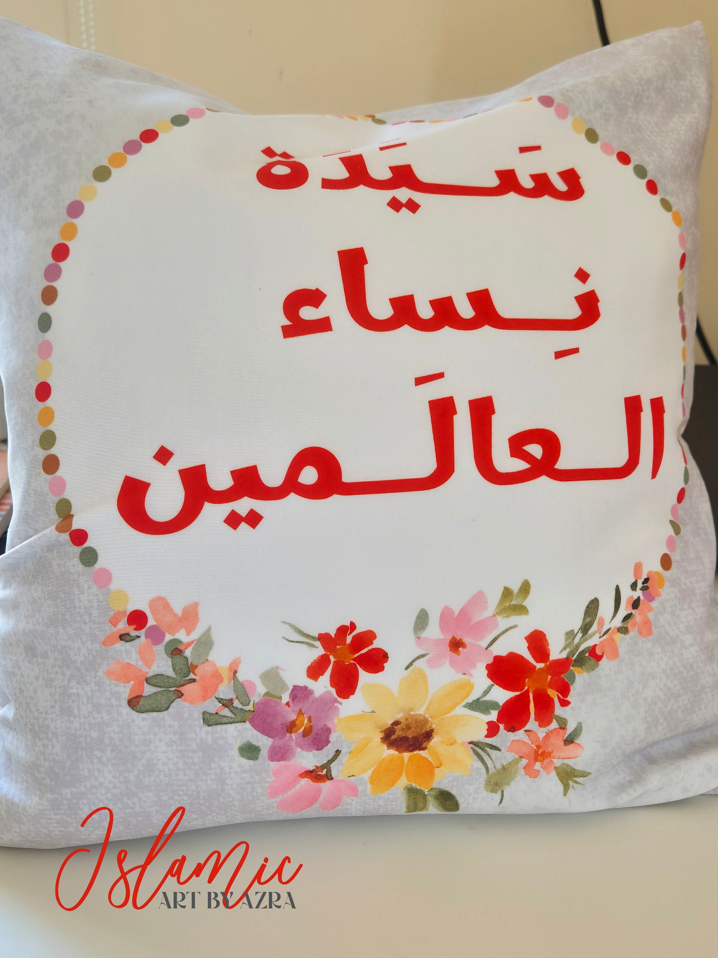 TASBEEH E ZEHRA CUSHION COVER