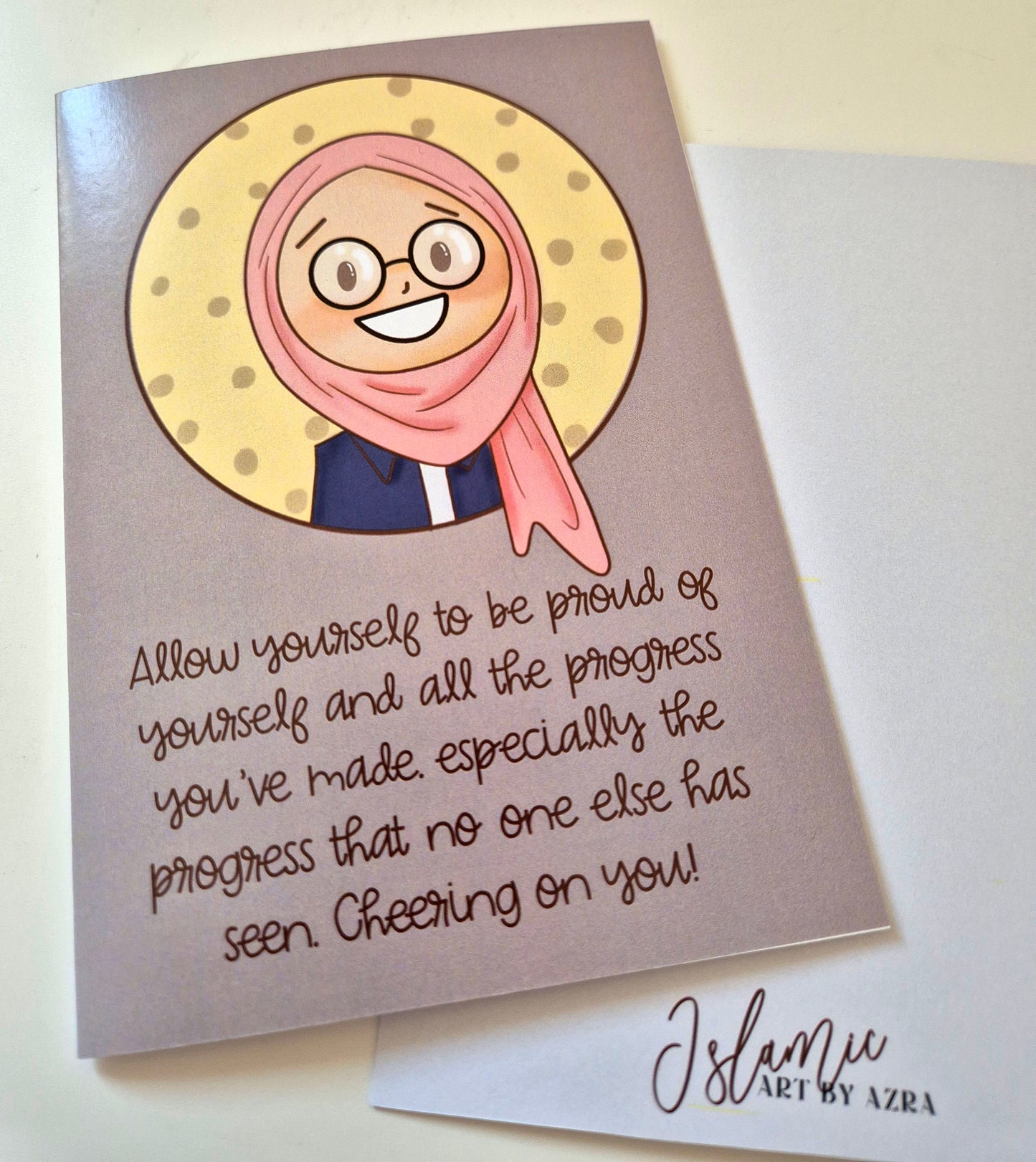 BE PROUD OF YOURSELF