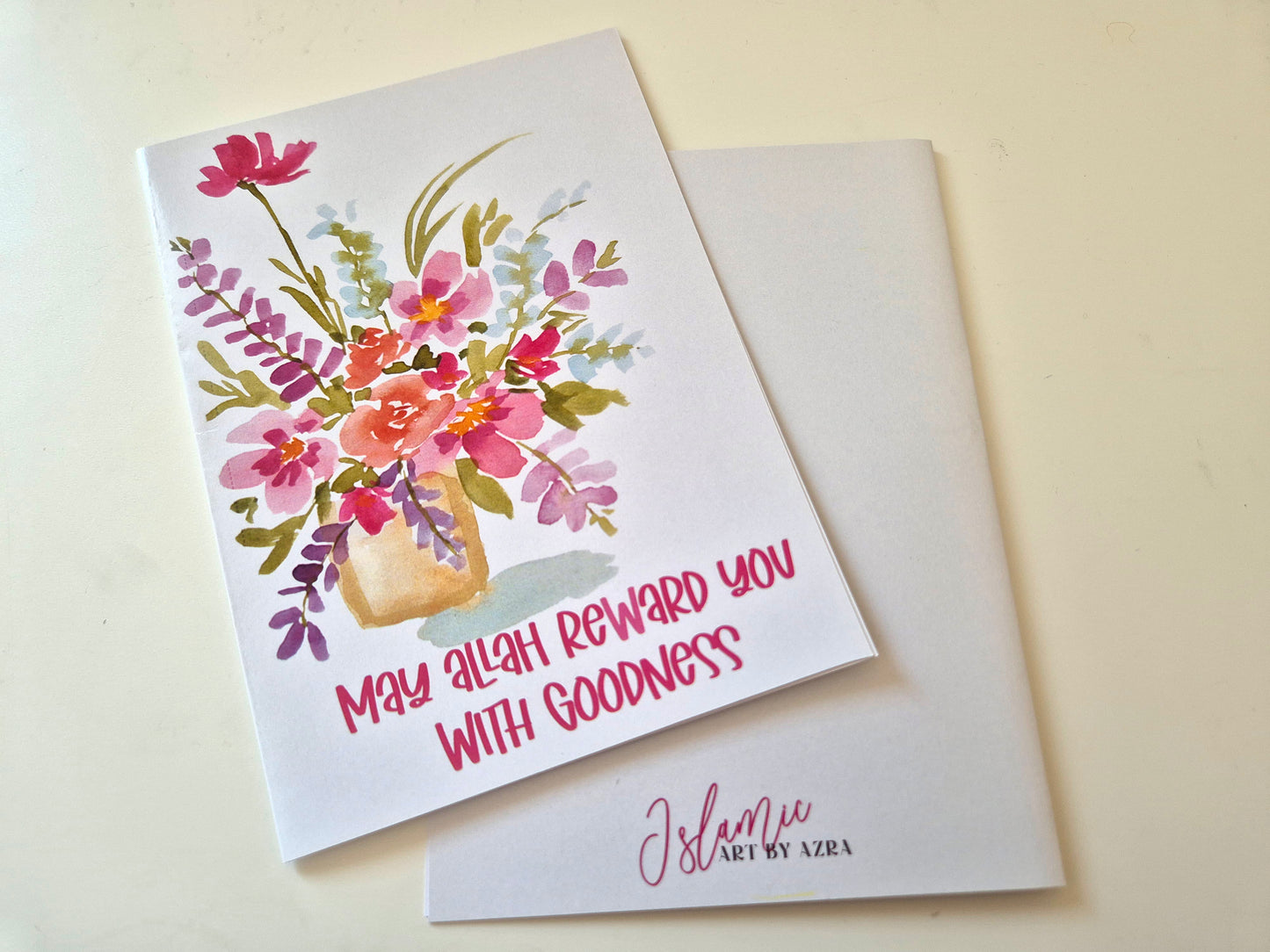 May Allah Reward You With Goodness — Greeting Card