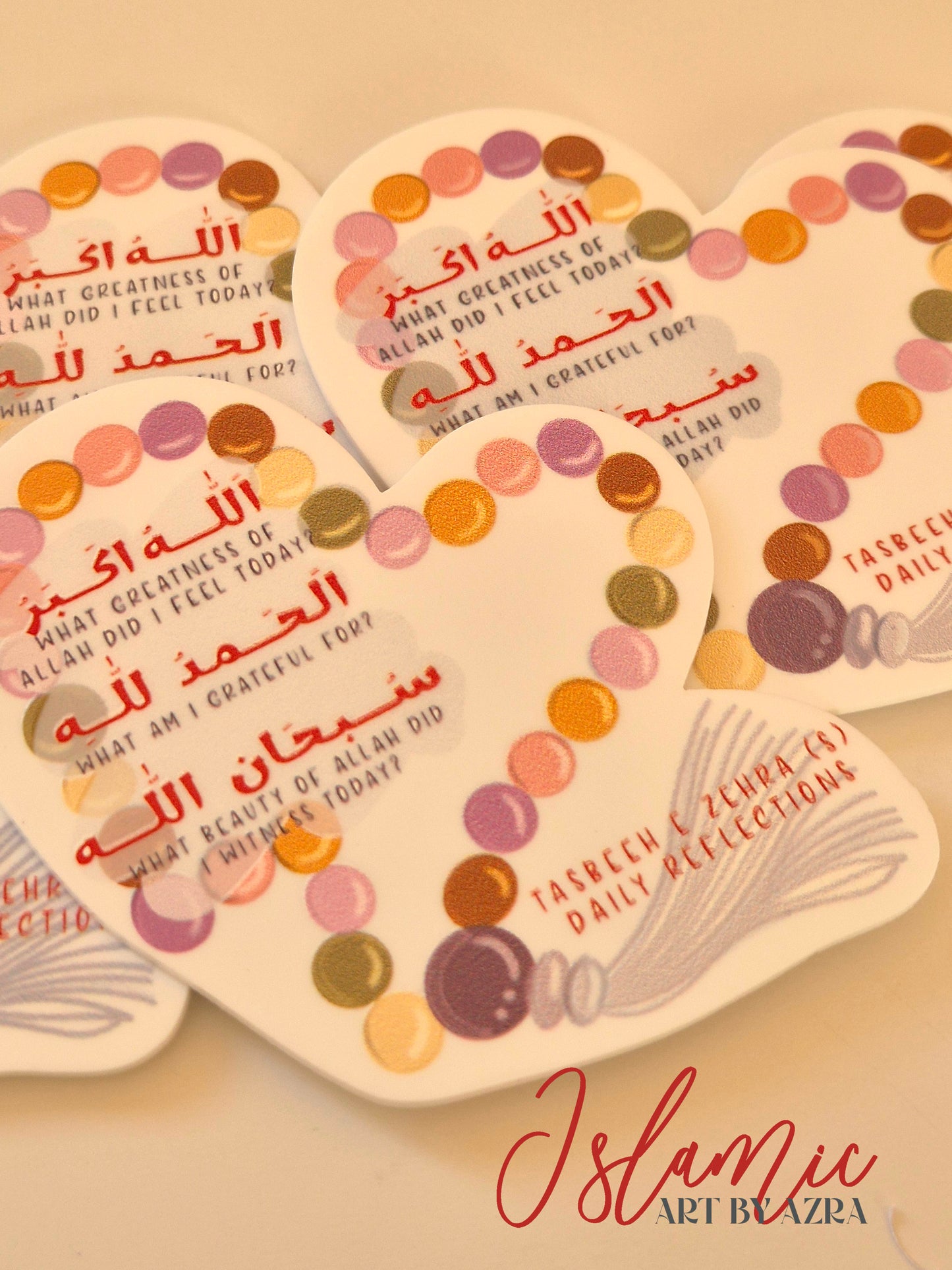 TASBEEH E ZEHRA (S) DAILY REFLECTIONS FRIDGE MAGNET