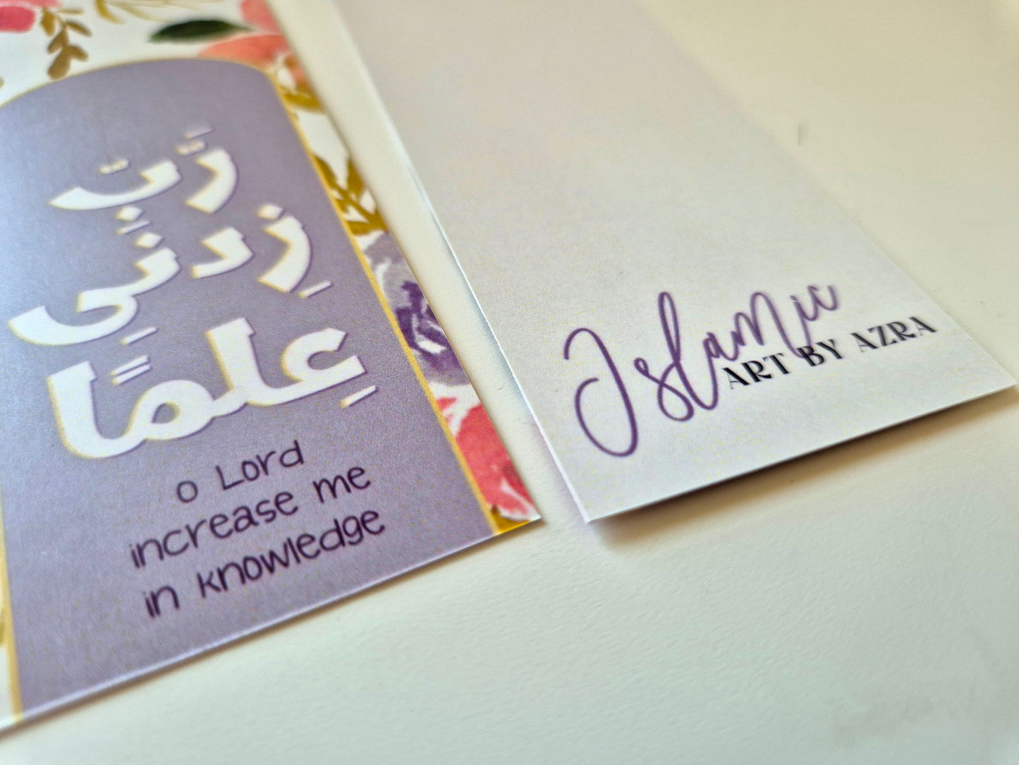 Rabbe Zidni Ilma Floral Bookmark