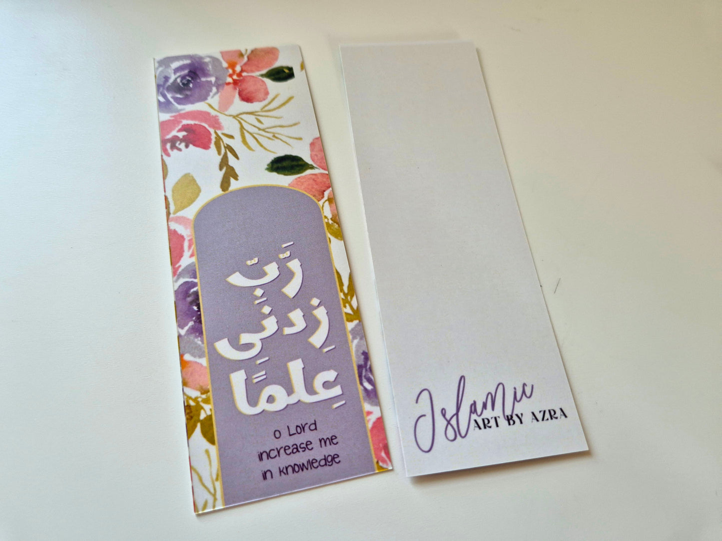 Rabbe Zidni Ilma Floral Bookmark