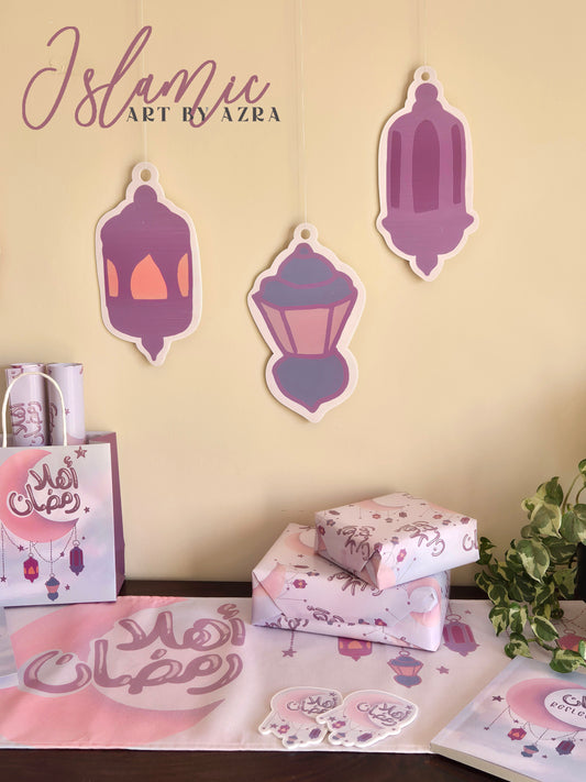 LANTERNS WALL HANGING DECOR