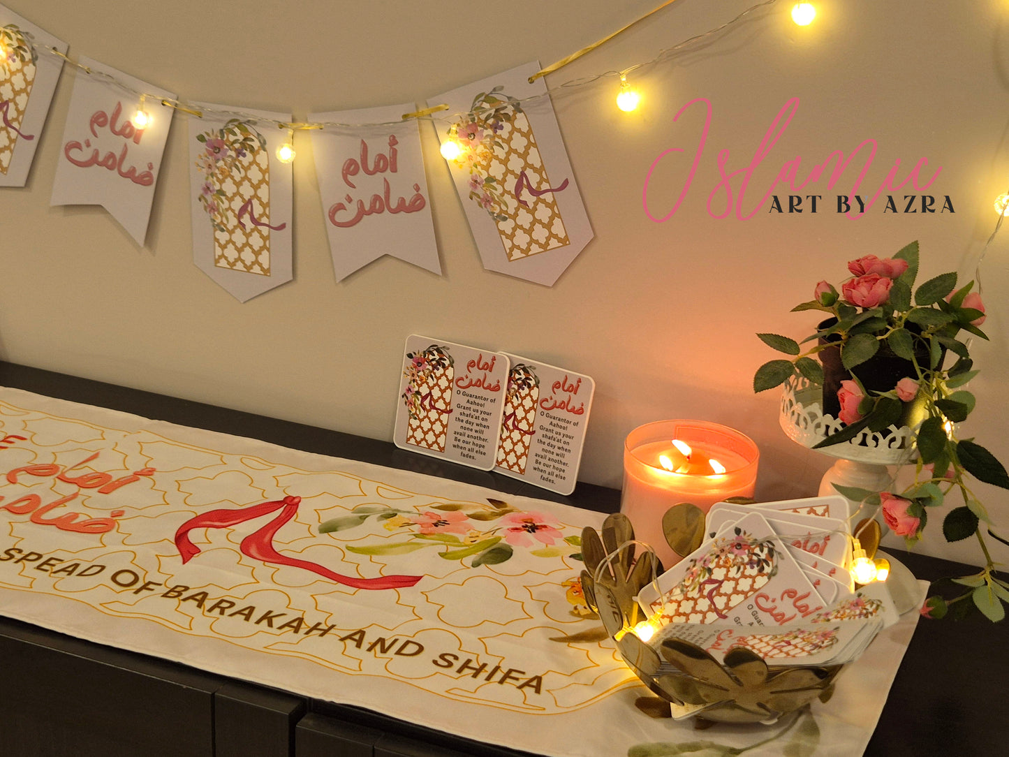 Imam Zamin Bunting Banner