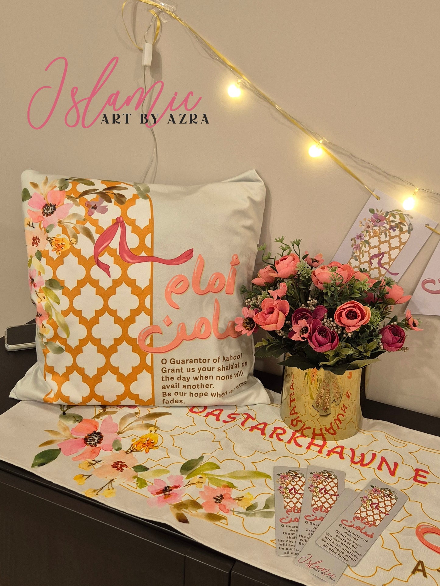 Imam Zamin Cushion Cover