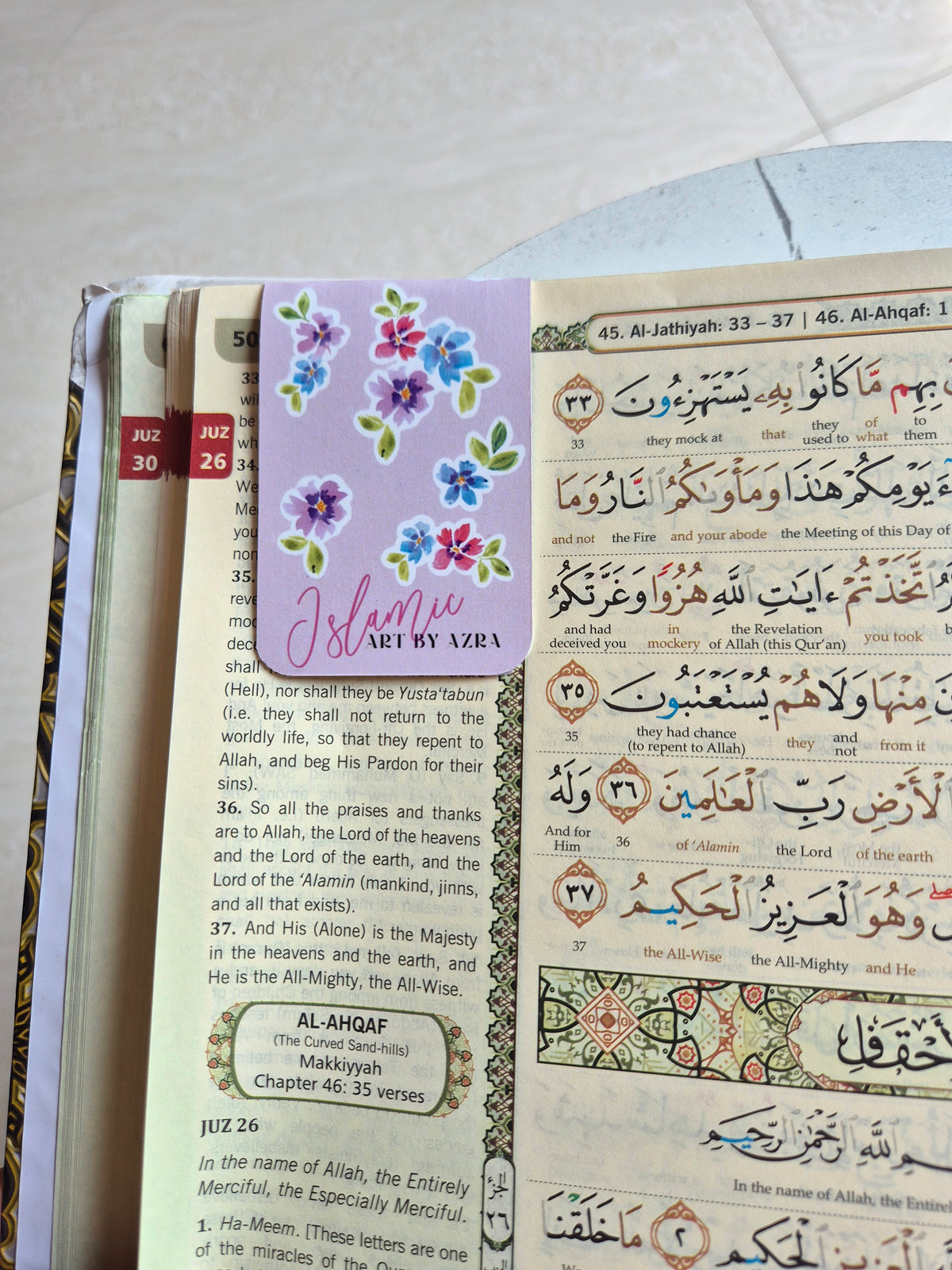 LOOKING AT QURAN BOOKMARK