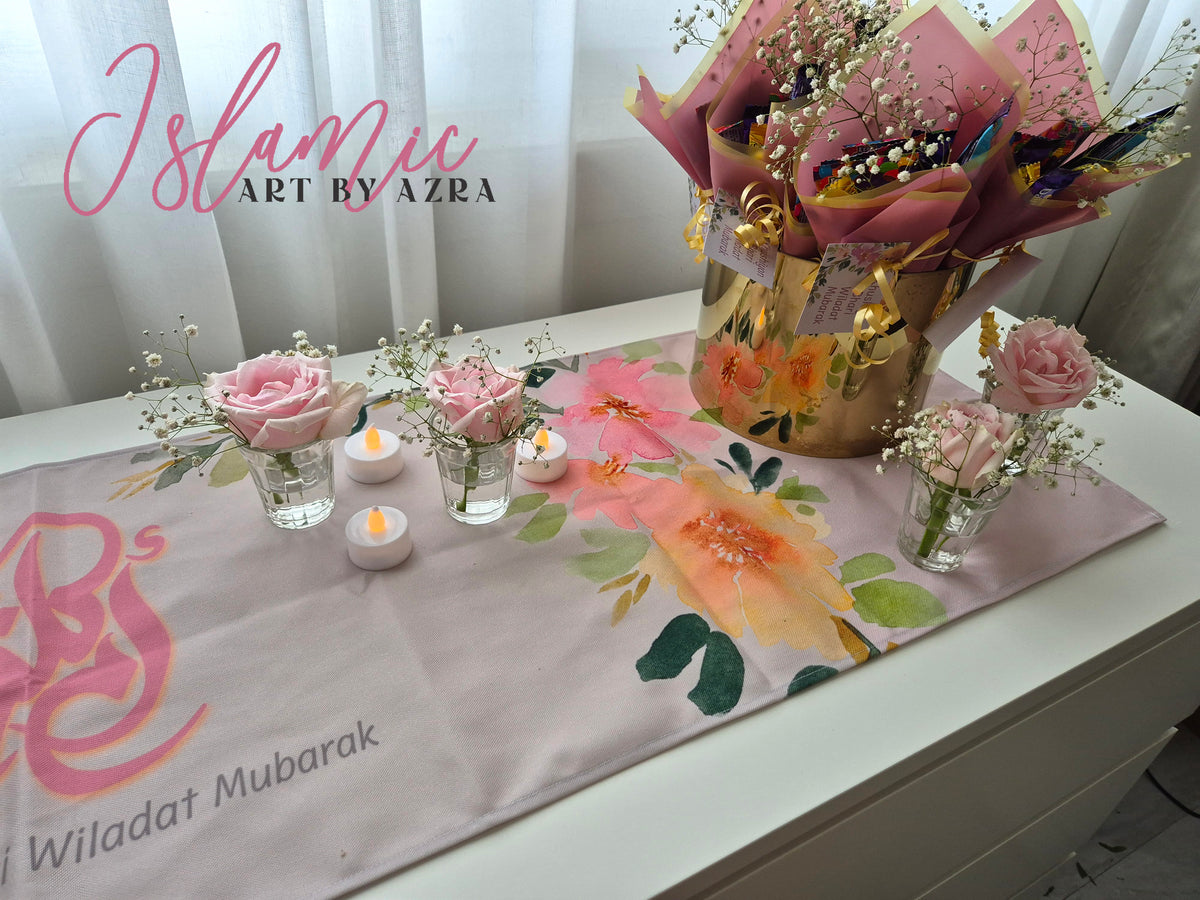 UMME KULSUM TABLE RUNNER