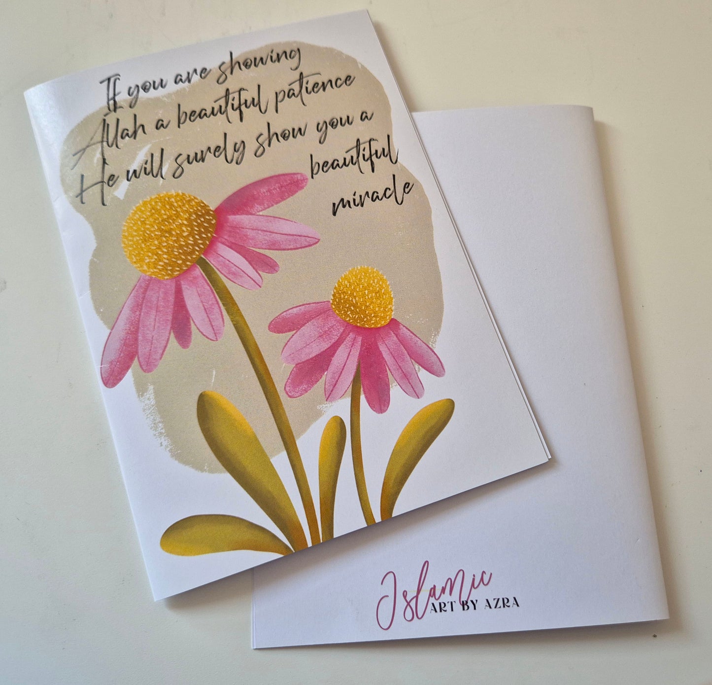 Beautiful Patience - Beautiful Miracle Greeting Card