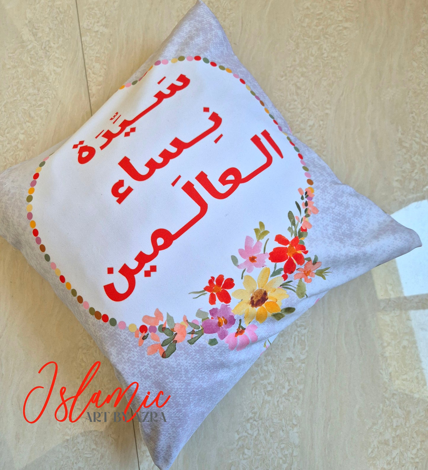 TASBEEH E ZEHRA CUSHION COVER